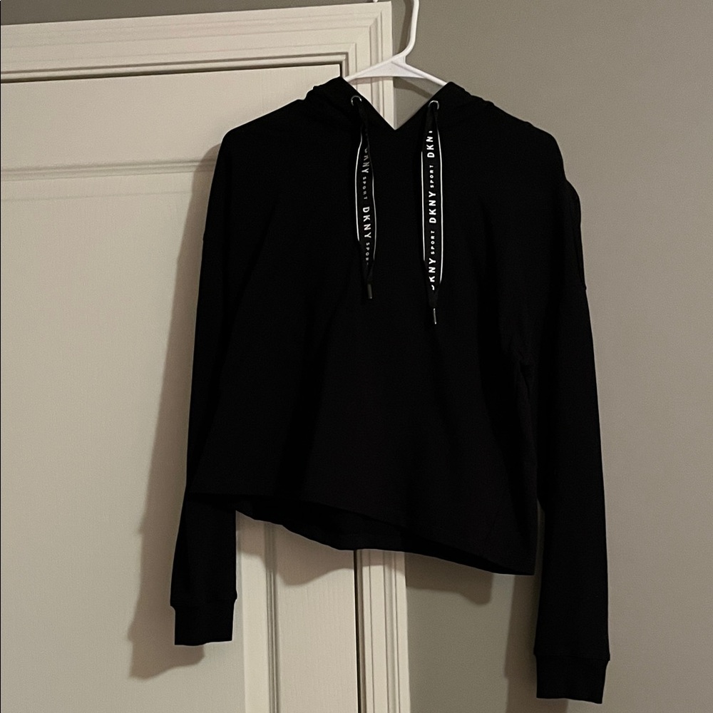DKNY Black Hoodie Sweatshirt